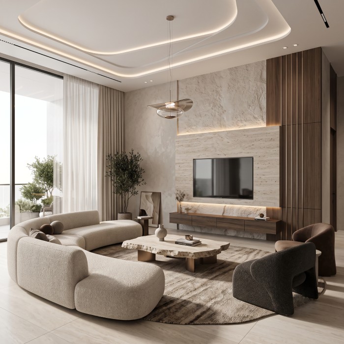 3D Interior Design Visualization